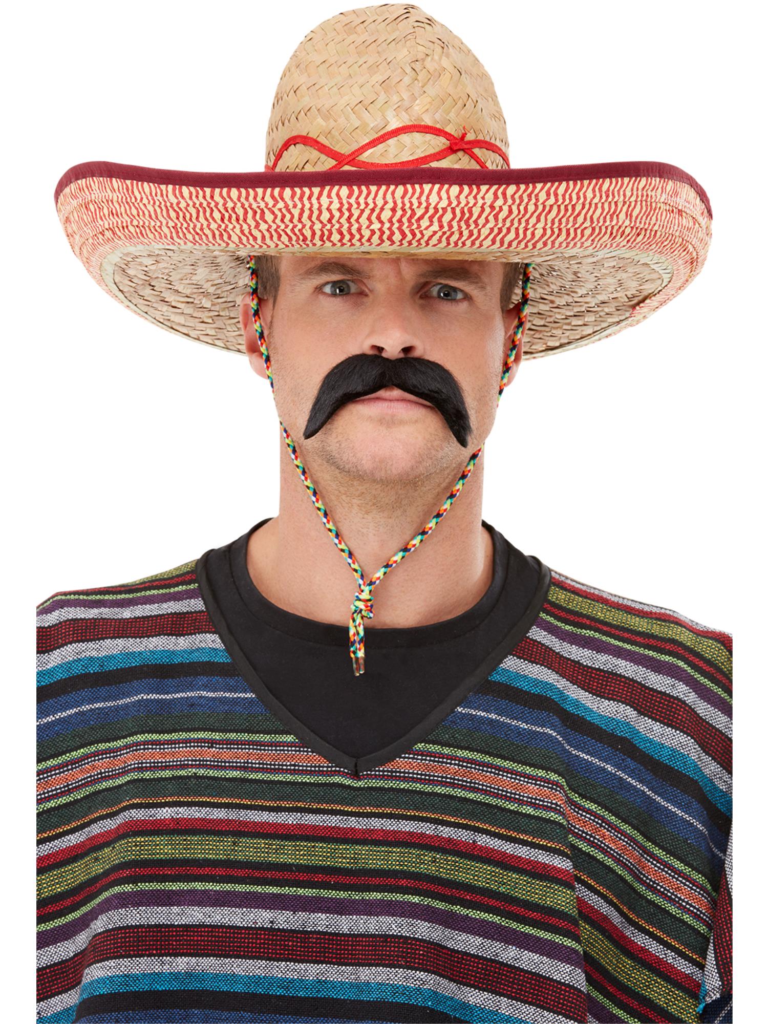smiffys-fever-sombrero-strohhut-braun-einheitsgr-e image 1