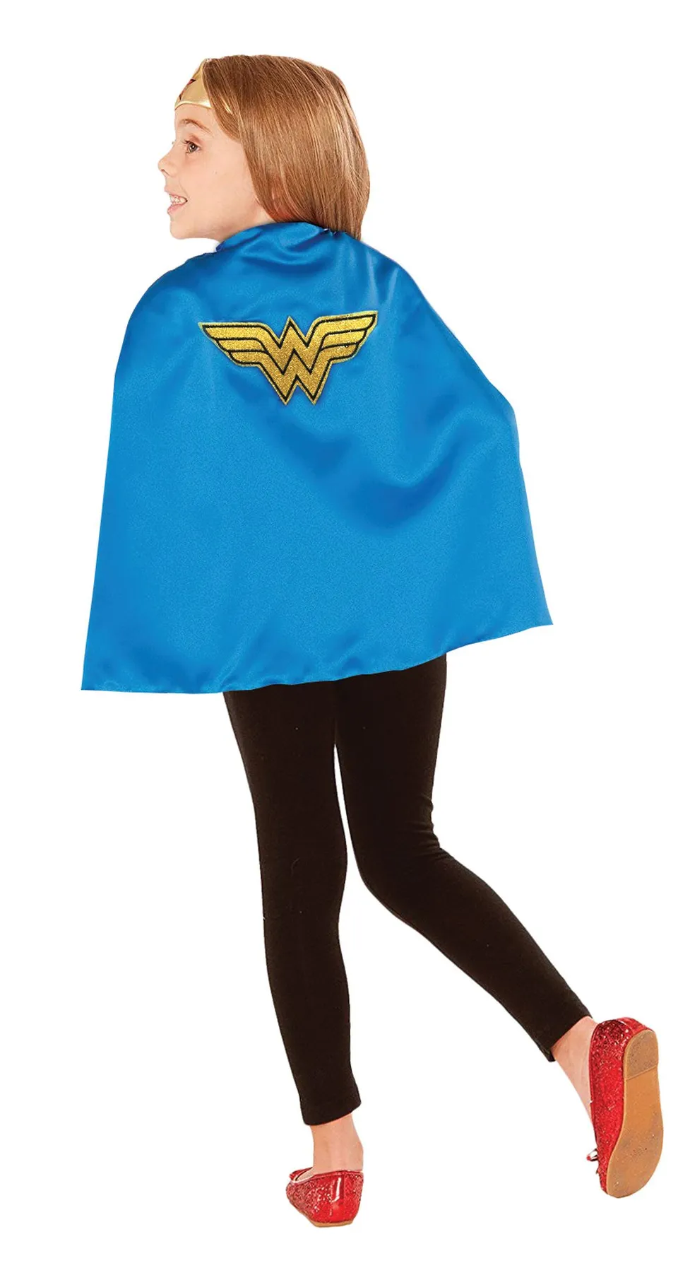 rubies-capes-wonder-woman-cape-umhang-blau-sterne-logo image 1