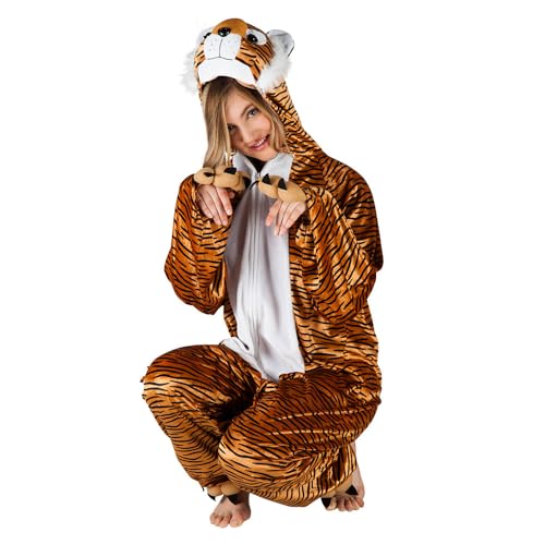 boland-tiger-kost-m-erwachsene-braun-overall-180-cm image 7