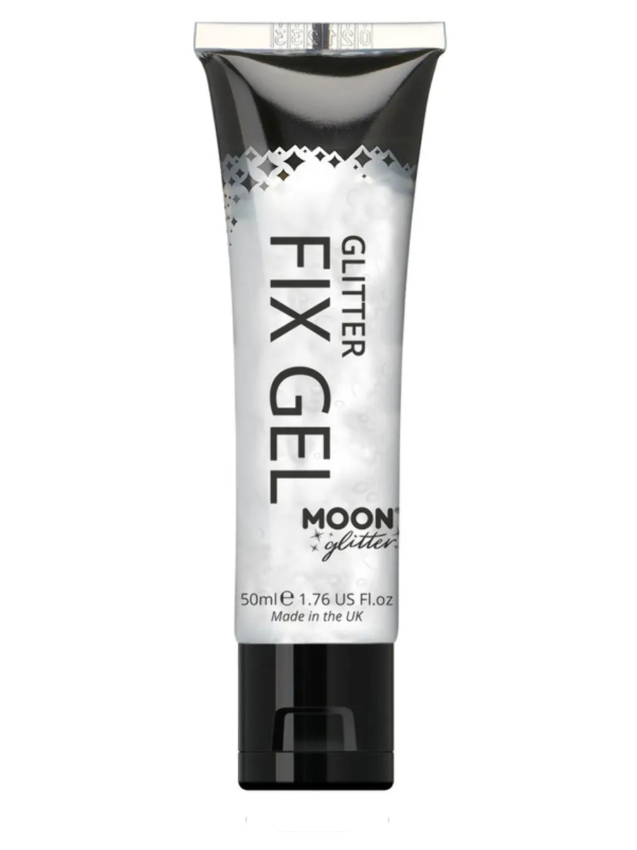 smiffys-makeup-fx-moon-glitter-fix-gel-klar-50-ml image 1