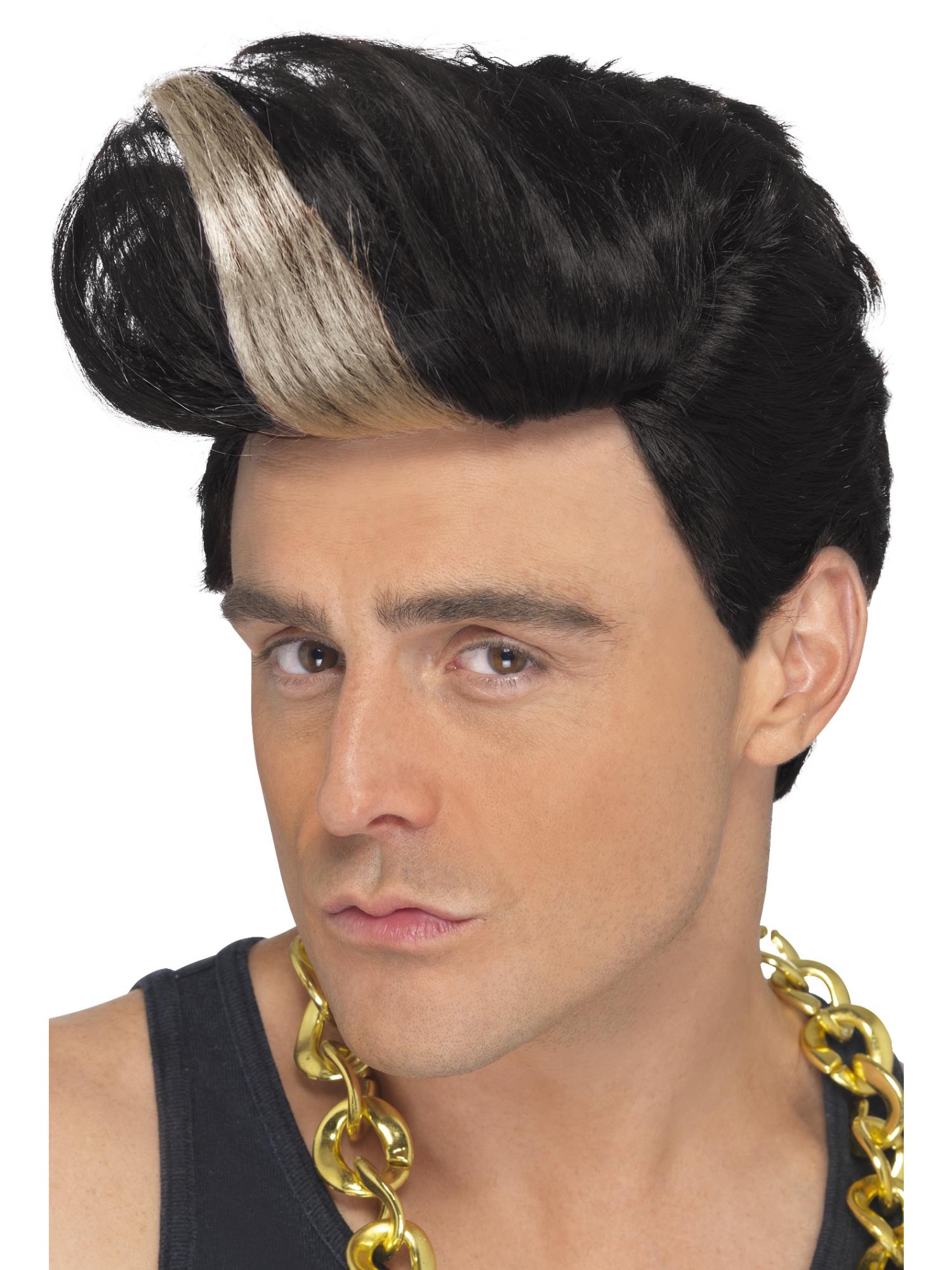 smiffys-fever-90s-rapper-per-cke-schwarz-mit-blond-str-hne image 1