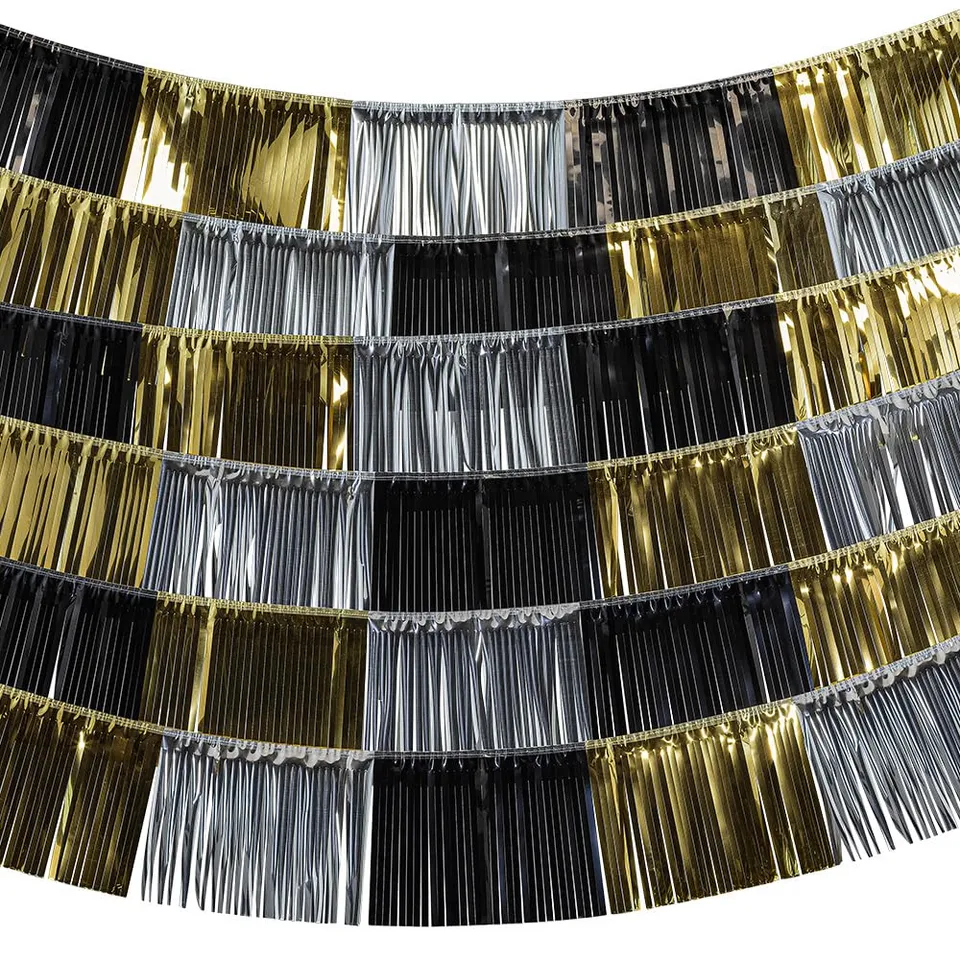 boland-decorations-party-time-girlande-6-st-ck-metallic-set image 1