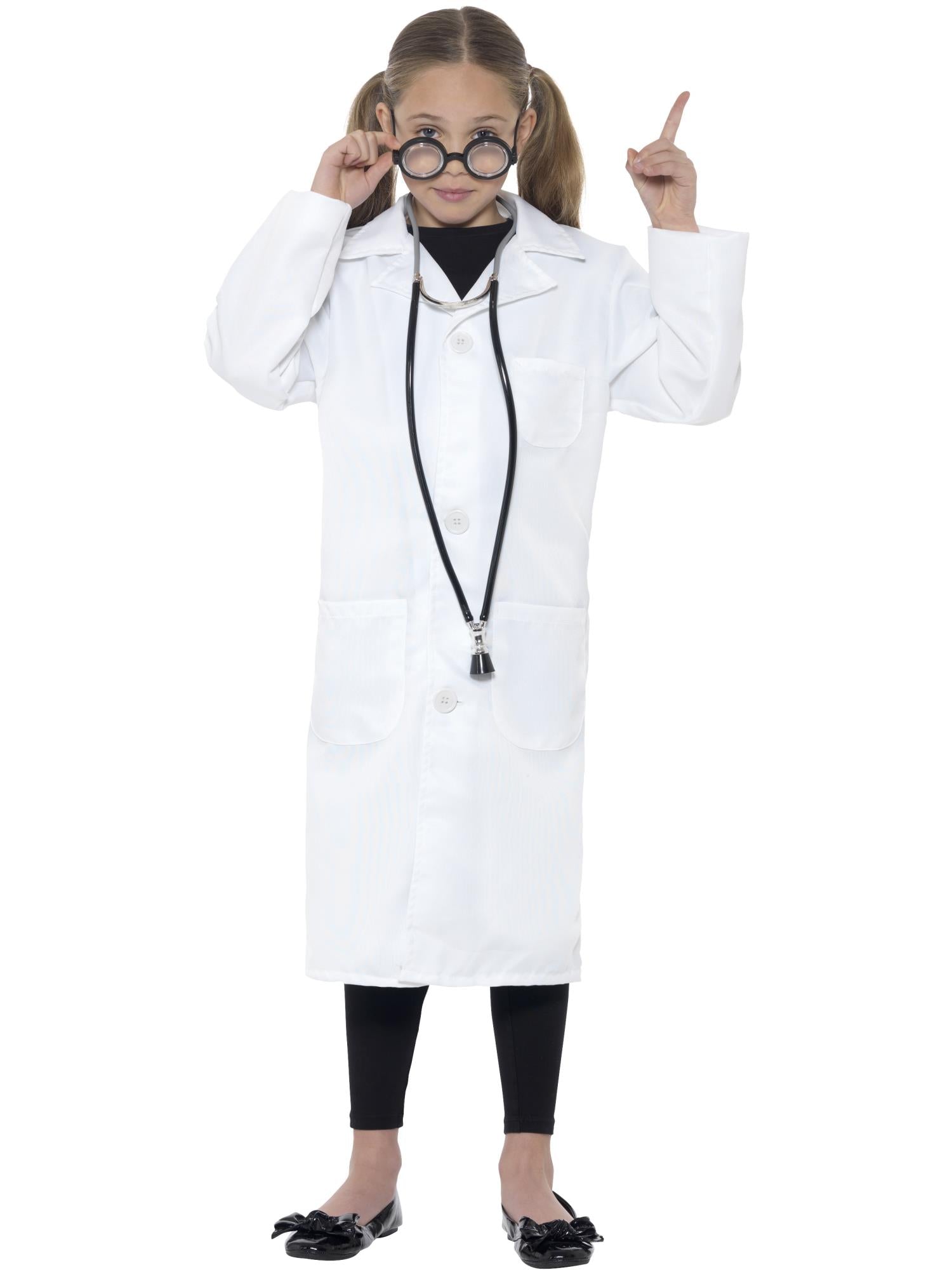 smiffys-fever-arzt-wissenschaftler-kost-m-wei-kittel-kinder image 6
