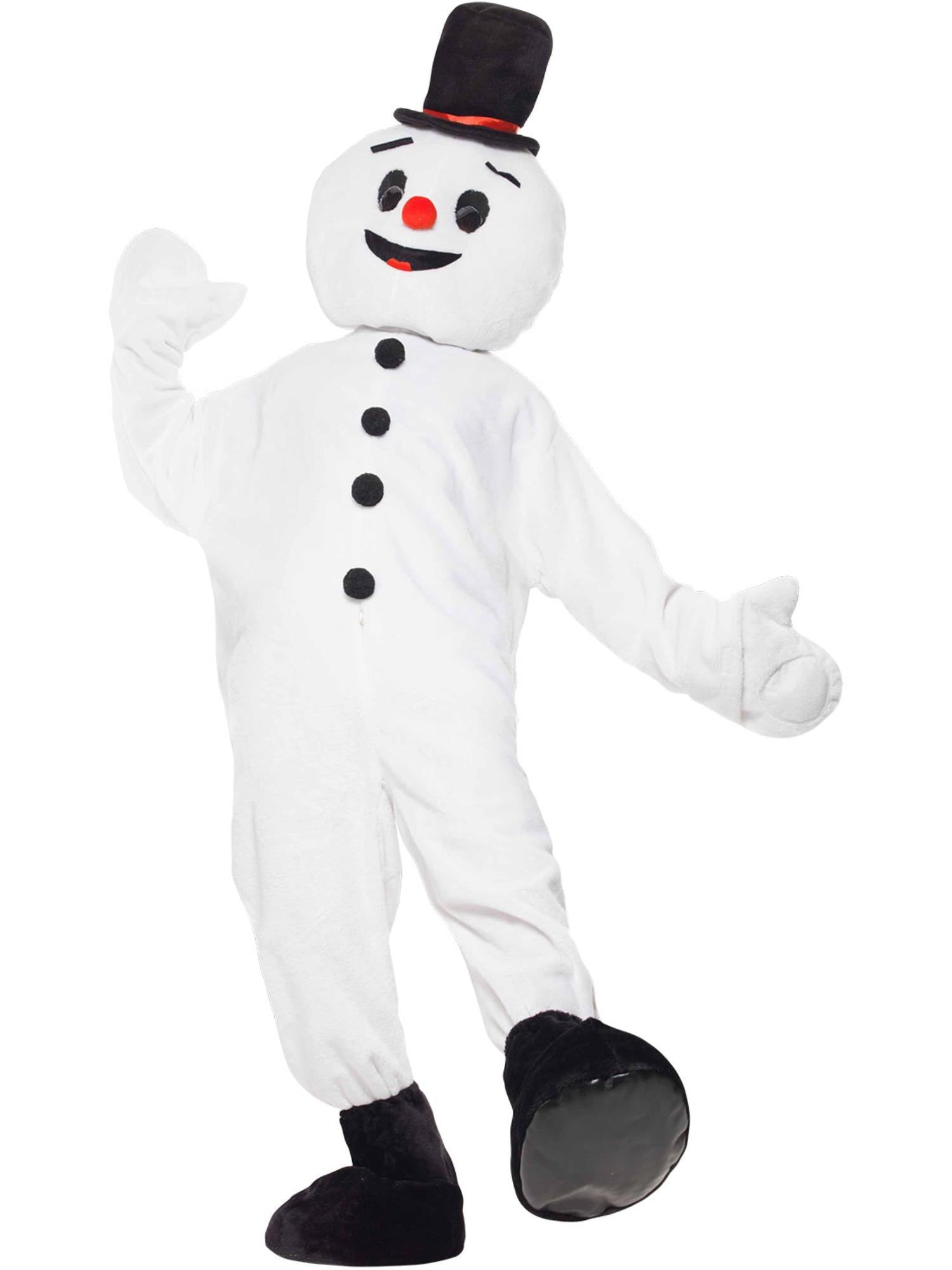 smiffys-fever-snowman-maskottchen-kost-m-wei image 4