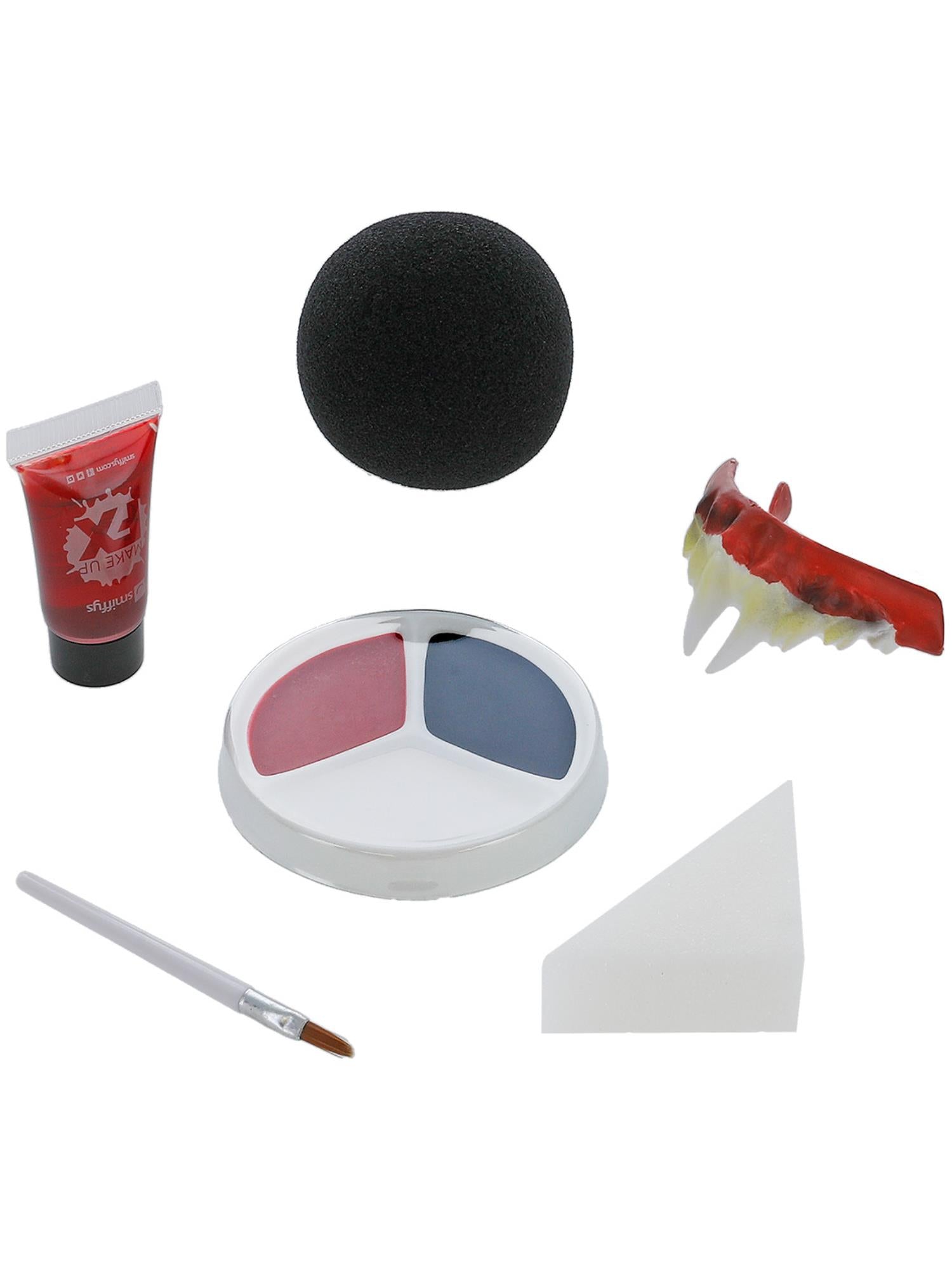 smiffys-fever-killer-clown-schminkset-aqua-mit-zubeh-r image 7