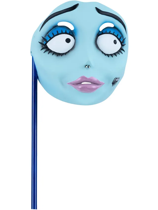 smiffys-fever-corpse-bride-emily-stabmaske-blau-handmaske image 1