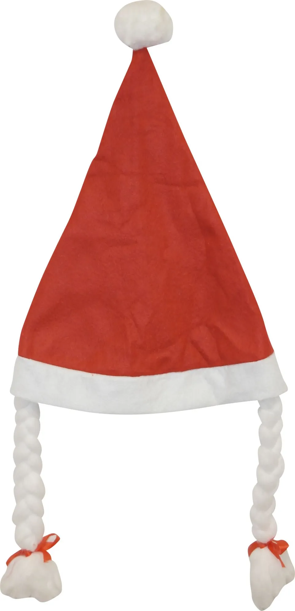 rubies-weihnachtsm-tze-mit-z-pfen-rot-pompon-damen image 1