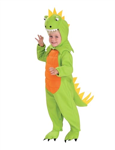rubie-s-deluxe-dinosaurier-kost-m-kinder-gr-s-gr-n-sound image 6