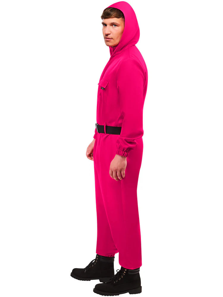 rubies-squid-game-w-chter-kost-m-overall-rot-erwachsene image 4