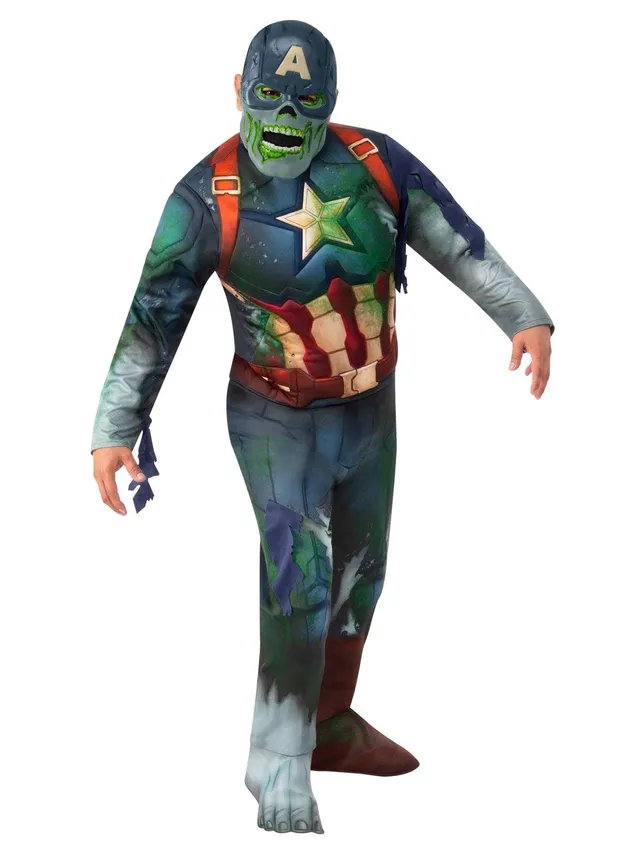 rubie-s-deluxe-zombie-captain-america-kost-m-erwachsene image 1