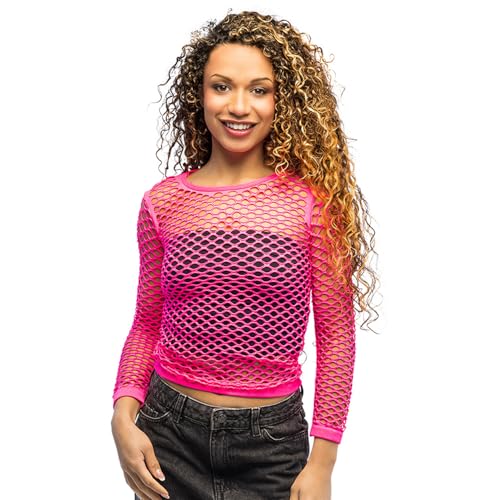 boland-neon-uv-fischnetz-shirt-schwarzlicht-netzshirt image 6