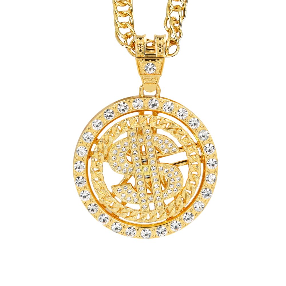 boland-dollar-deluxe-halskette-gold-70-cm-mit-anh-nger image 3