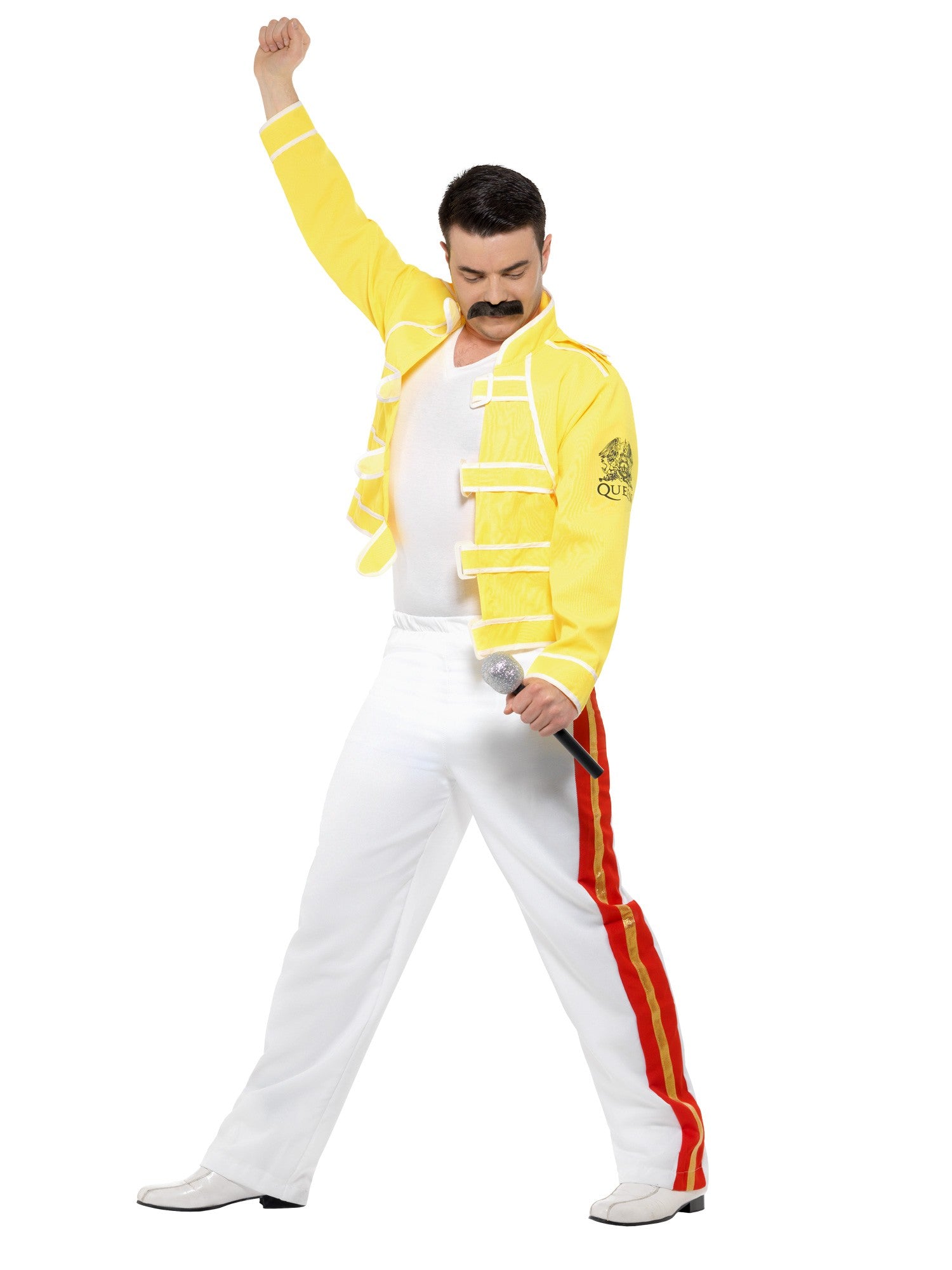 smiffys-fever-freddie-mercury-kost-m-gelb-m-l-herren image 1