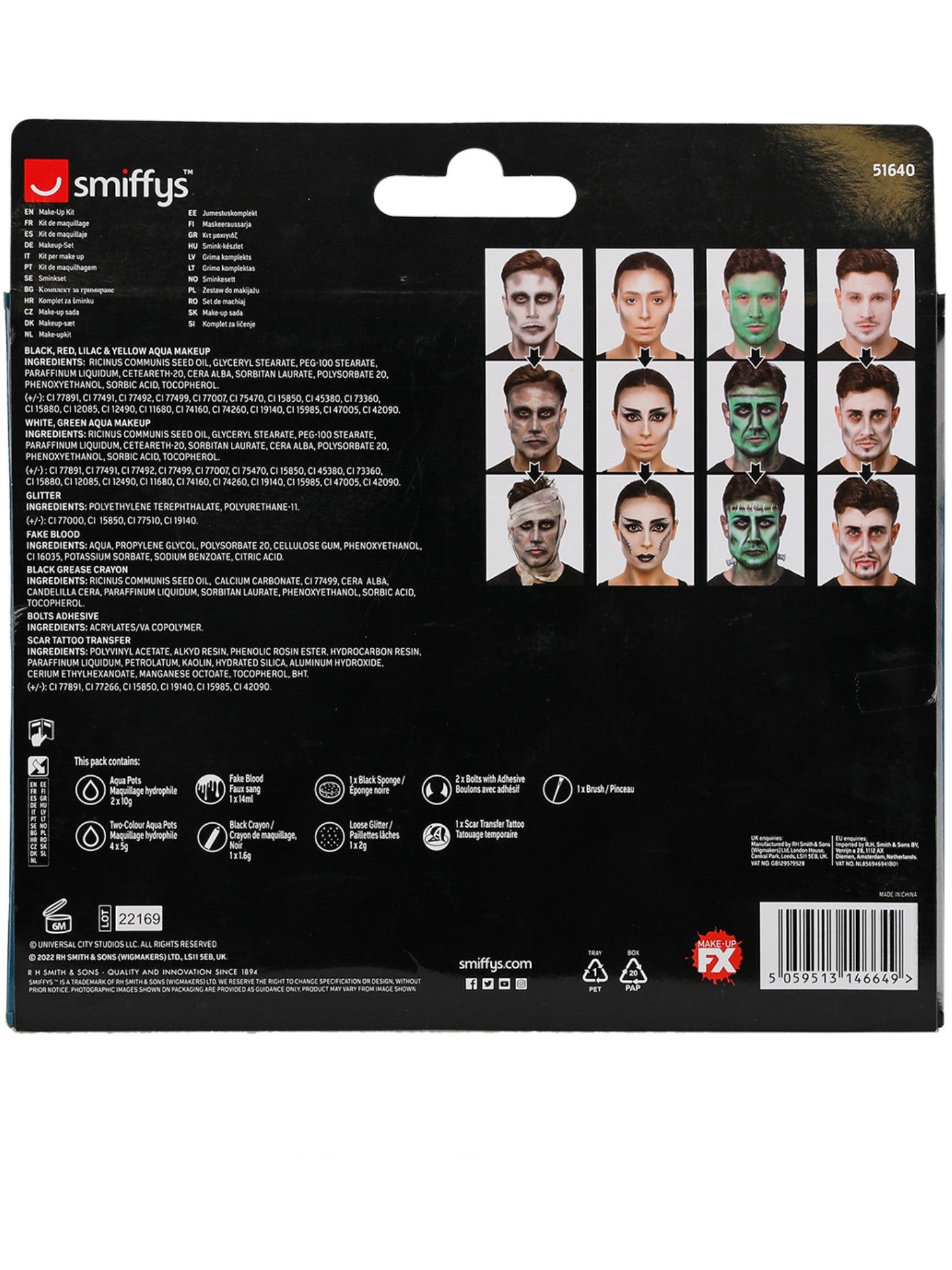 smiffys-makeup-fx-universal-monsters-schminkset image 3