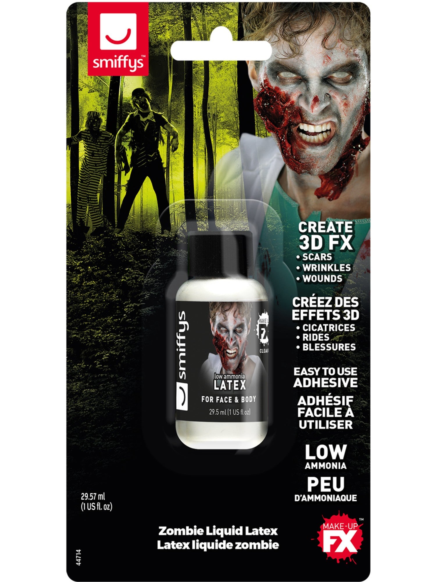 smiffys-makeup-fx-zombie-liquid-latex-29-57-ml-transparent image 7