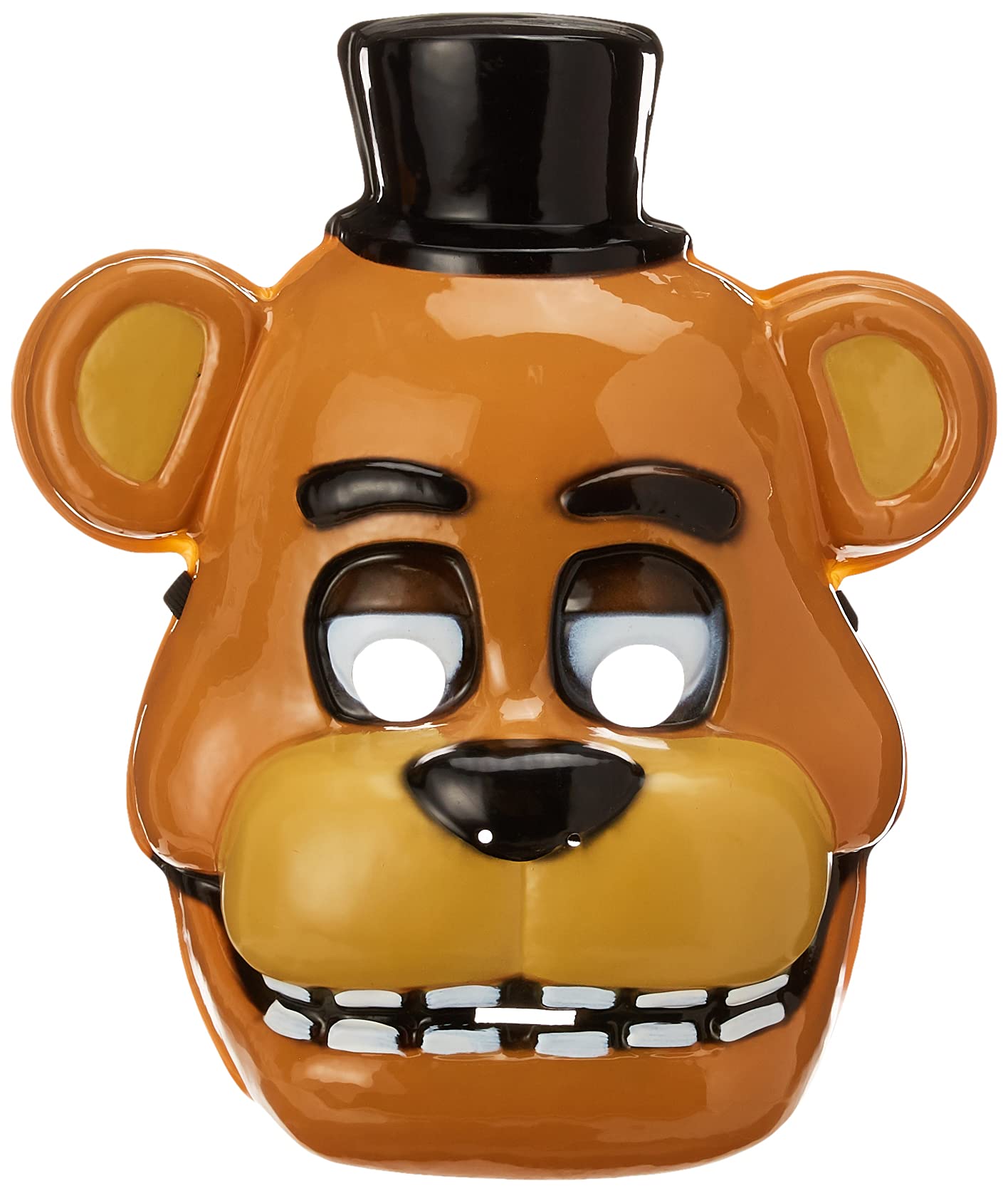 rubie-s-deluxe-freddy-fazbear-halbmaske-fnaf-herren-kunststoff image 1
