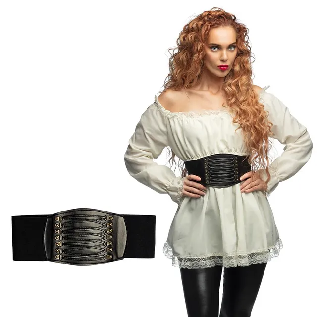 boland-accessories-81035-korsett-m-l-stretch-piratenkost-m image 1