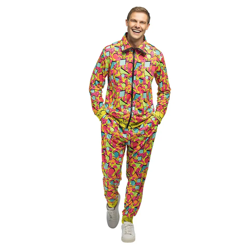 boland-retro-tracksuits-pop-art-trainingsanzug-80er-kost-m-unisex image 1
