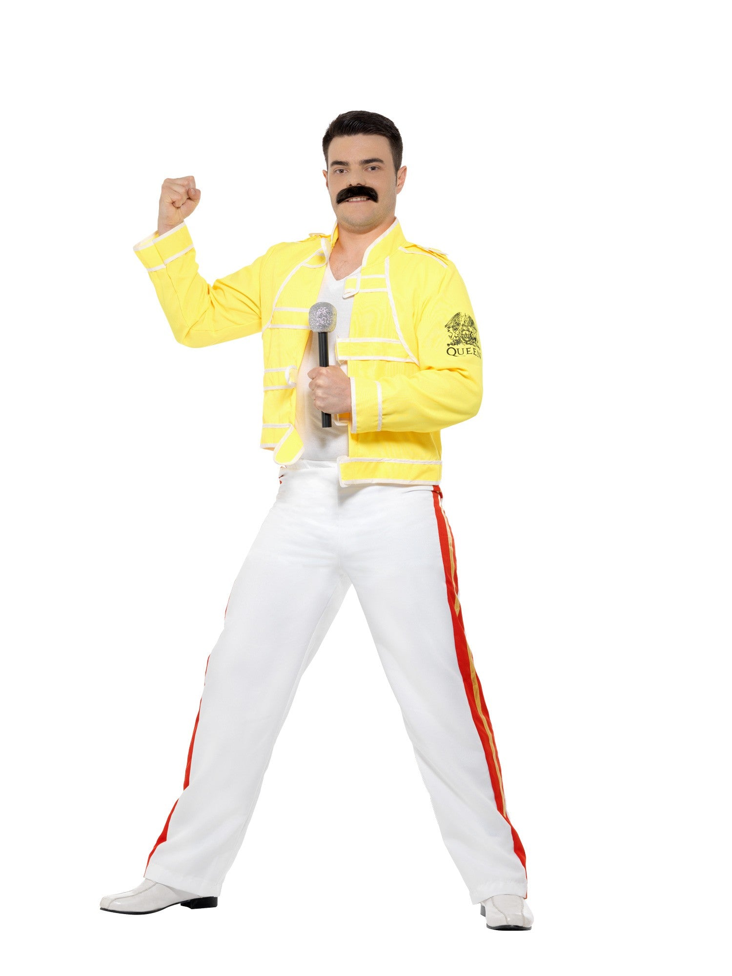 smiffys-fever-freddie-mercury-kost-m-gelb-m-l-herren image 4