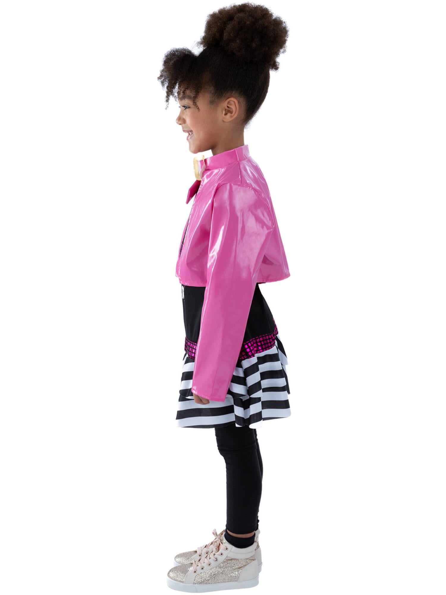smiffys-fever-rockstar-glam-kost-m-m-dchen-pink-gr-m image 2
