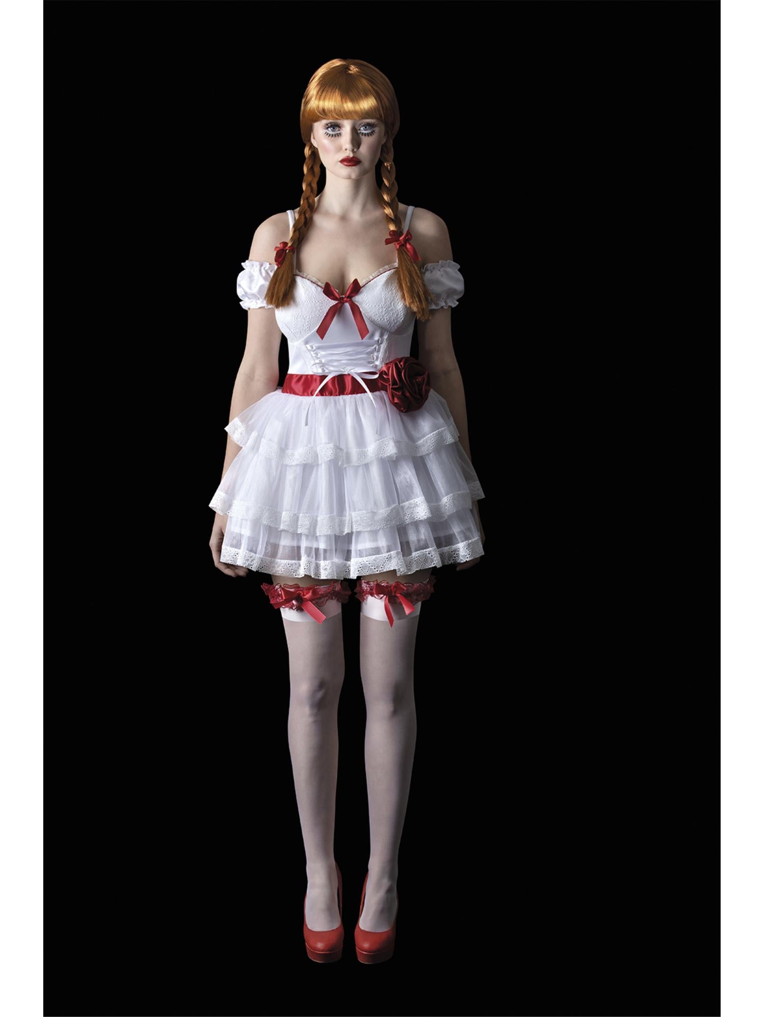 smiffys-fever-annabelle-minikleid-wei-rot-gr-s-8-10 image 5