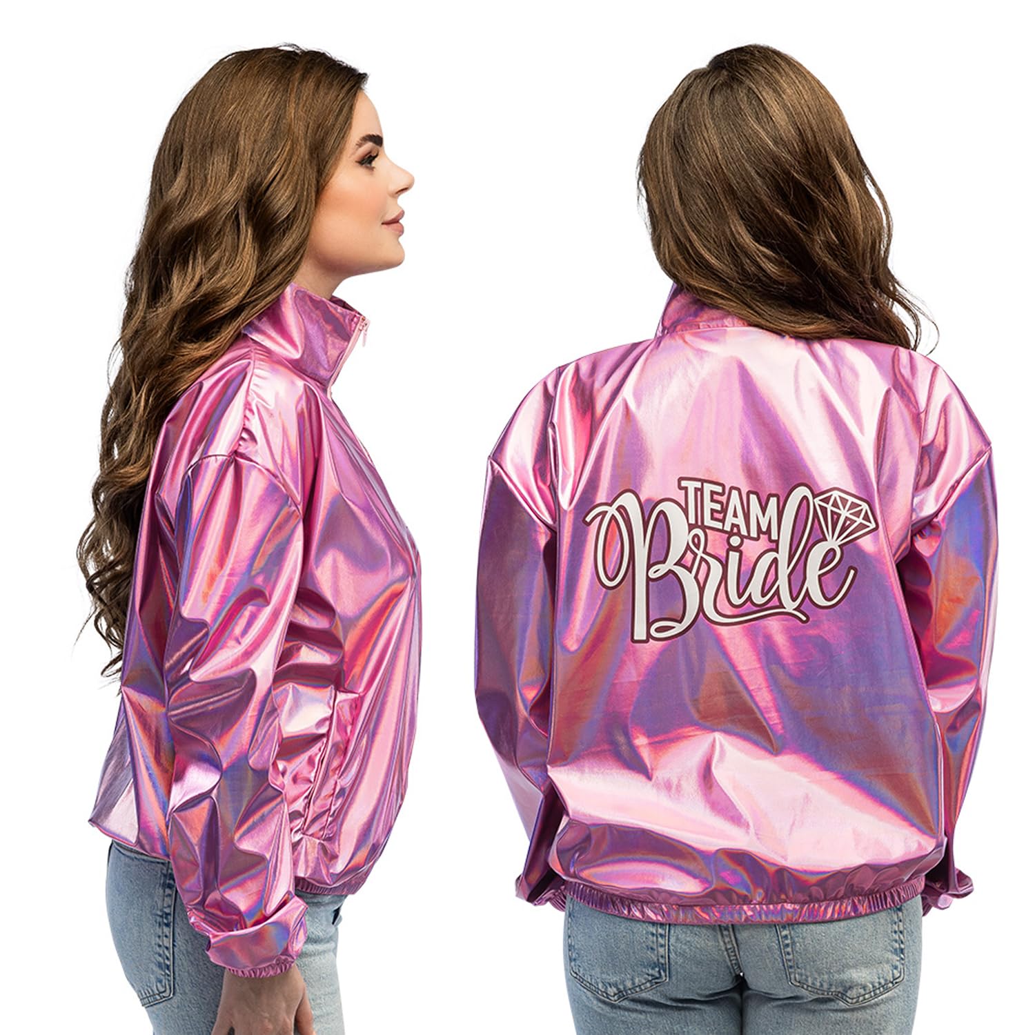 boland-accessories-bride-bomberjacke-silber-mit-aufdruck image 5