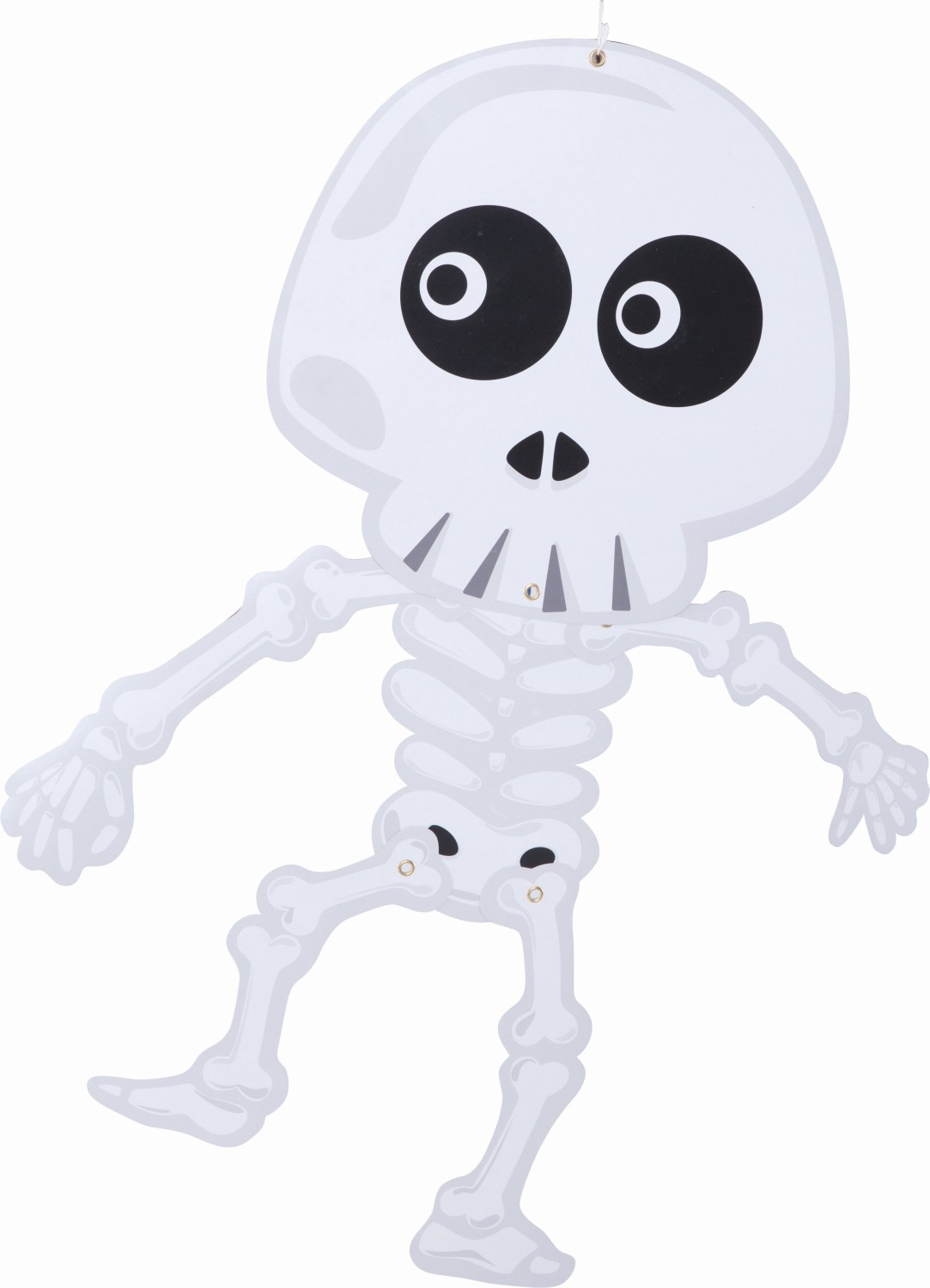 rubies-skelett-deko-70-cm-pappe-beweglich-halloween-h-ngedeko image 2