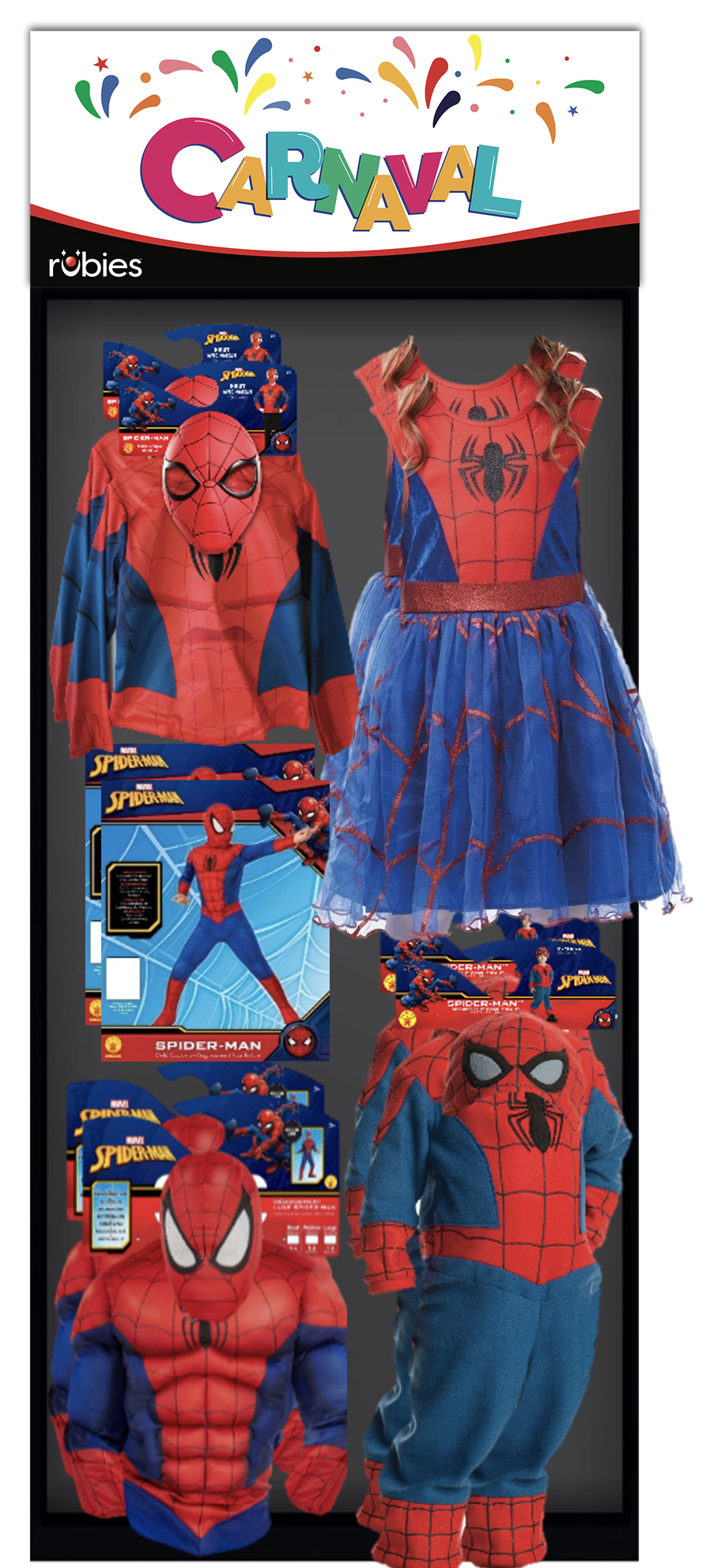 rubies-spider-man-kost-m-aufsteller-display-70x40x230-cm image 1