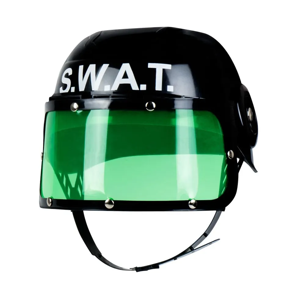 boland-headwear-police-kinderhelm-schwarz-visierhelm image 1