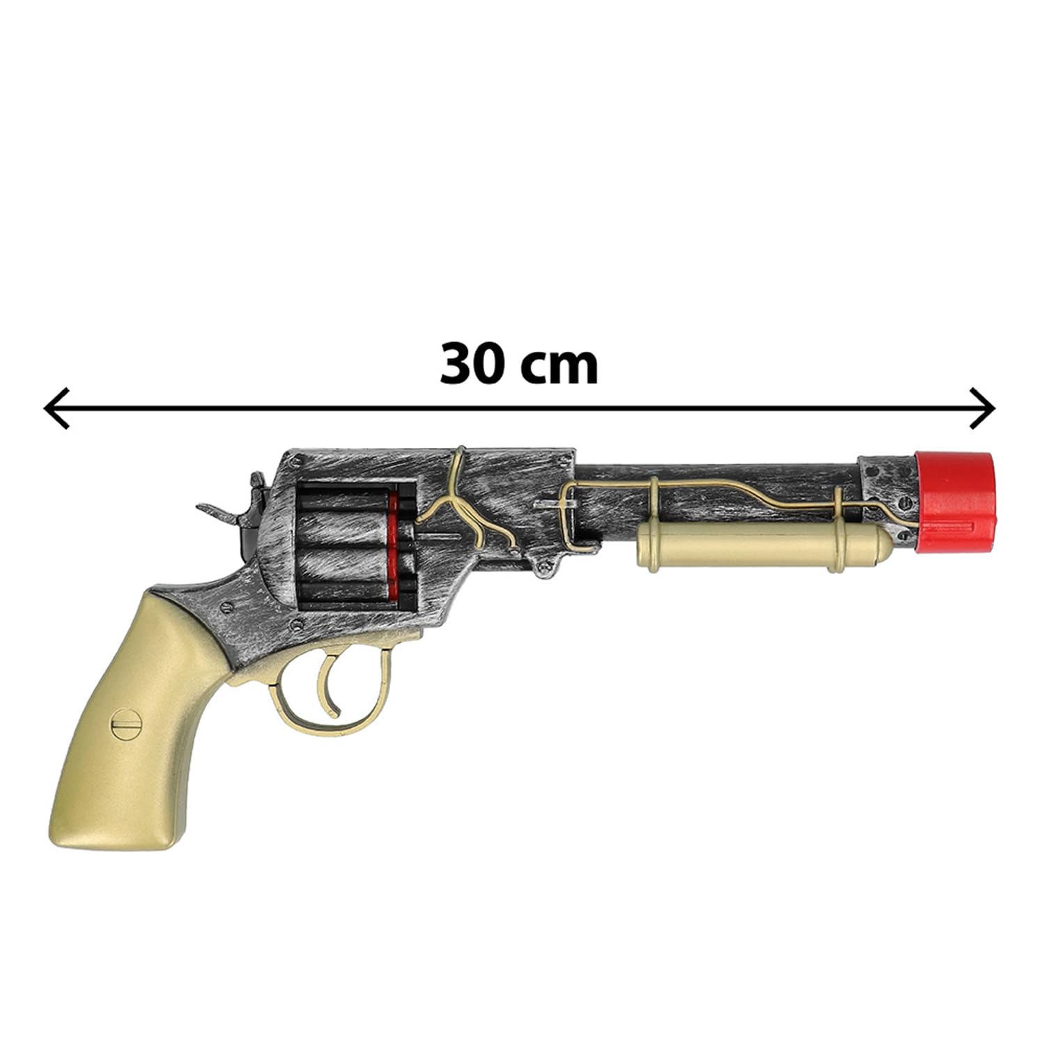 boland-accessories-steamcarbine-steampunk-pistole-30-cm-metallic image 3