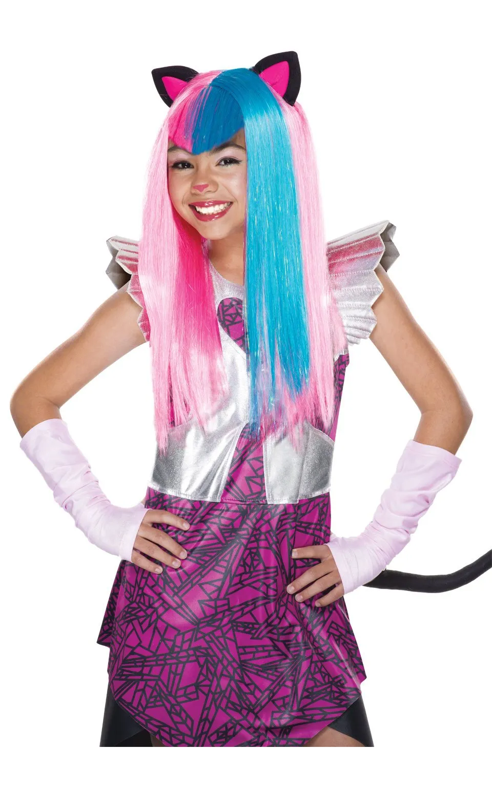 rubie-s-deluxe-monster-high-catty-noir-per-cke-kinder-pink image 1