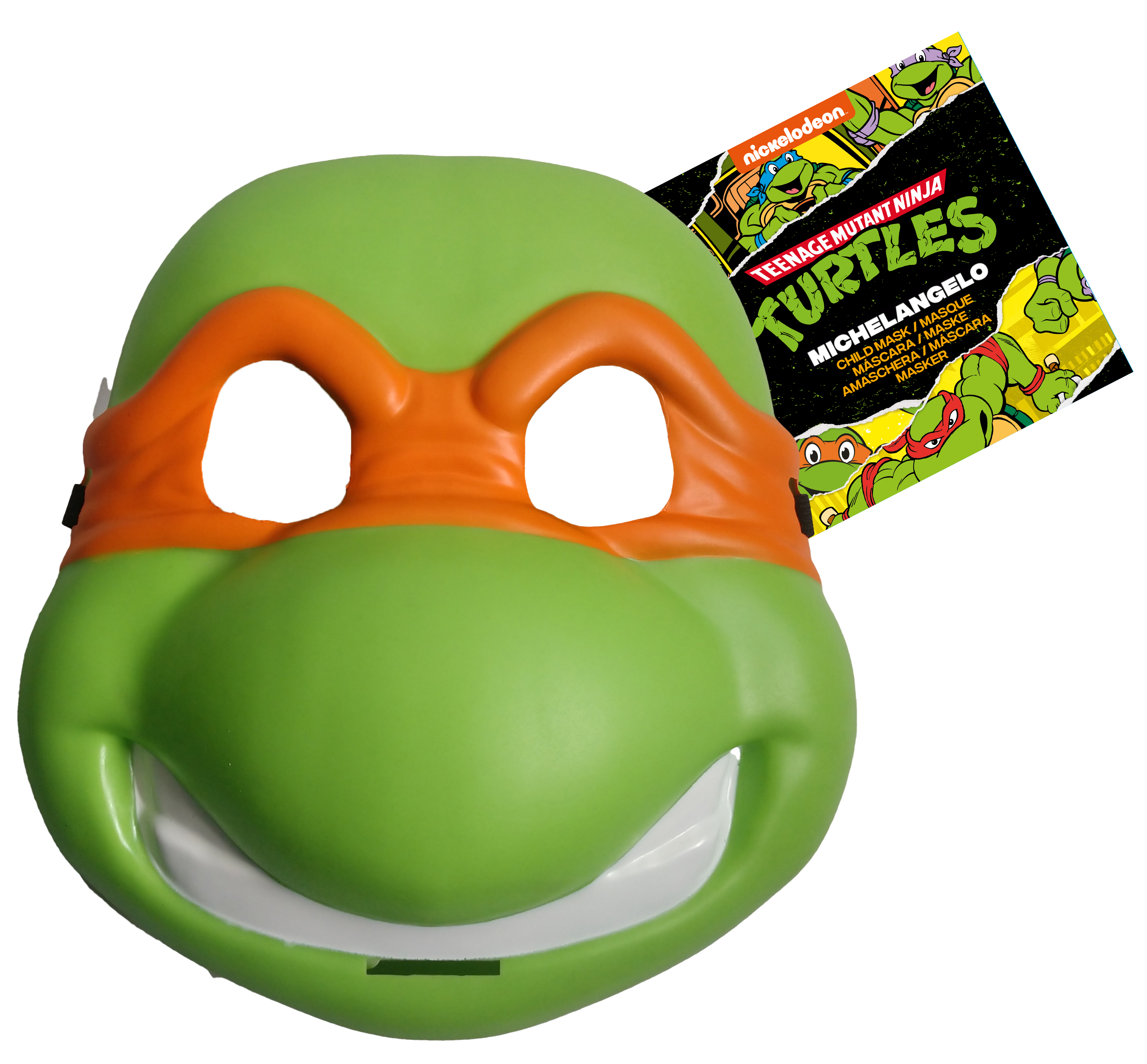 rubies-michelangelo-maske-tmnt-turtles-orange-kinder image 2