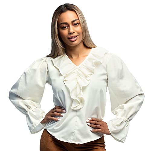 boland-costumes-bluse-piratin-cremewei-gr-36-38 image 5