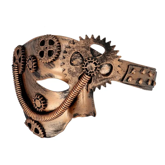 boland-steampunk-maske-operapunk-gesichtsmaske-kupfer image 1
