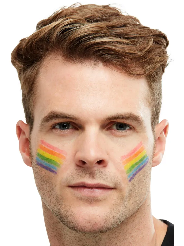 smiffys-makeup-fx-rainbow-grease-paint-schminkstift-6-farben image 1