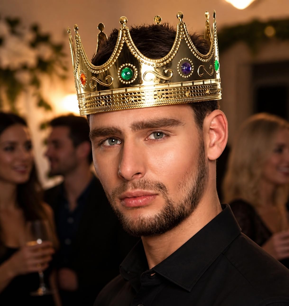 boland-headwear-krone-k-nig-gold-21-cm-f-r-erwachsene image 5