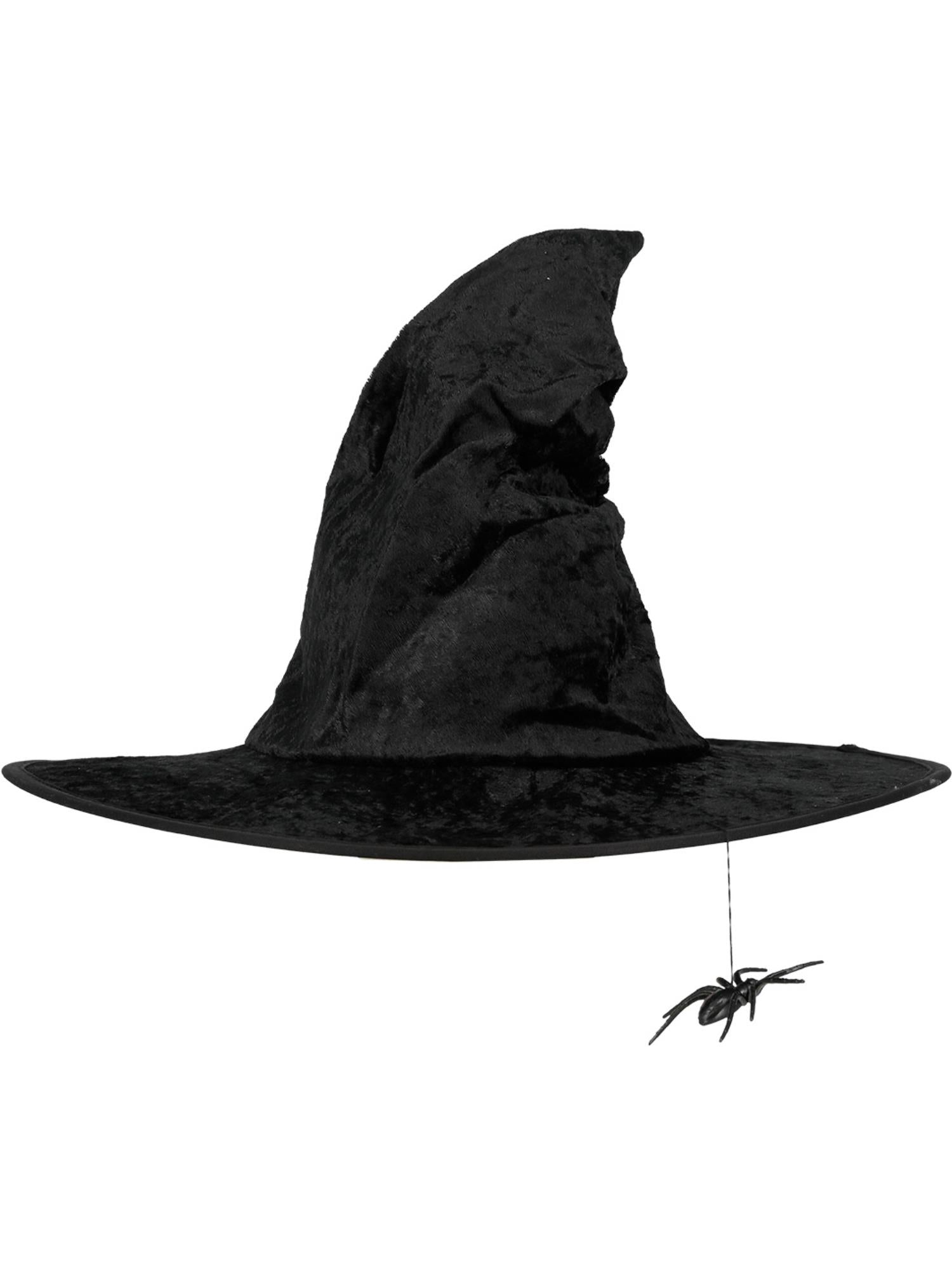smiffys-fever-witch-hat-hexenhut-schwarz-mit-spinne image 3