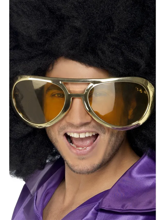 smiffys-fever-giant-seventies-rock-brille-gold-retro image 1
