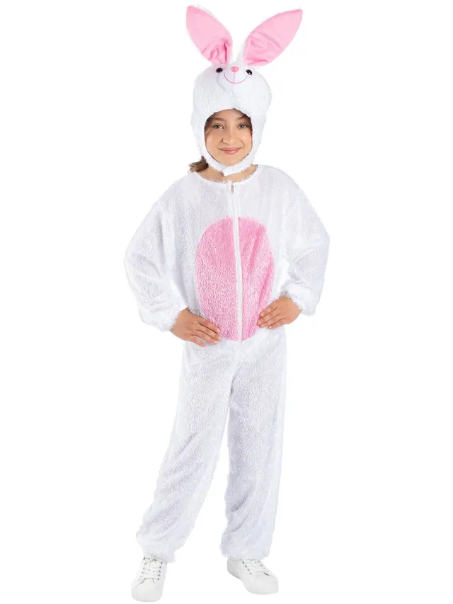 smiffys-fever-hasen-kost-m-kinder-wei-rosa-gr-s image 1