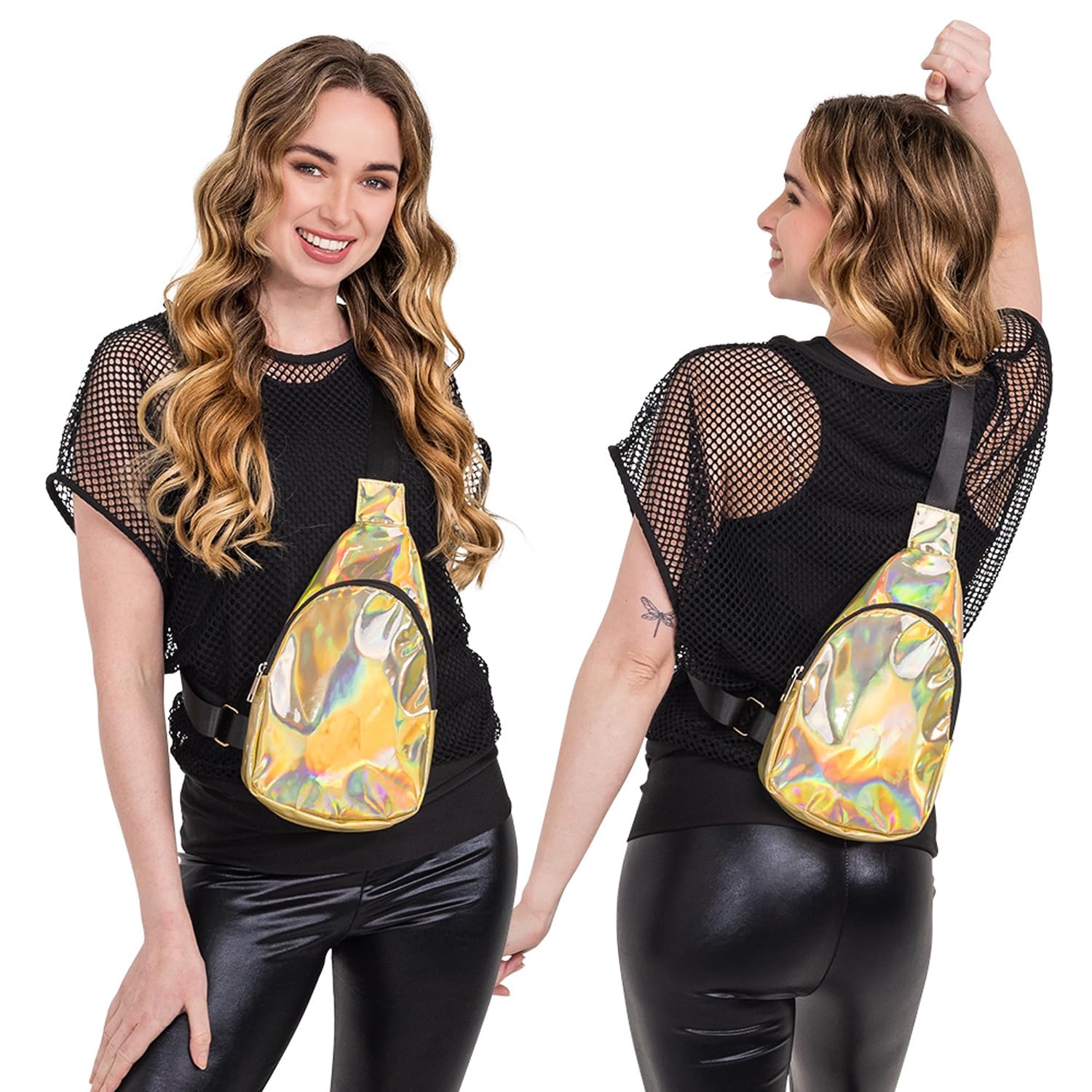 boland-accessories-crossbody-tasche-gold-30x19cm-holo image 4