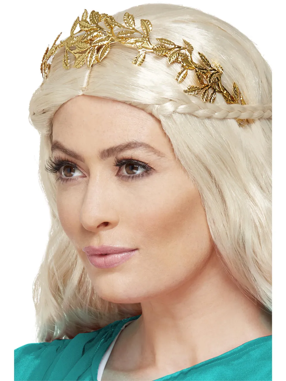 smiffys-fever-grecian-leaf-stirnband-gold-lorbeerkranz image 1