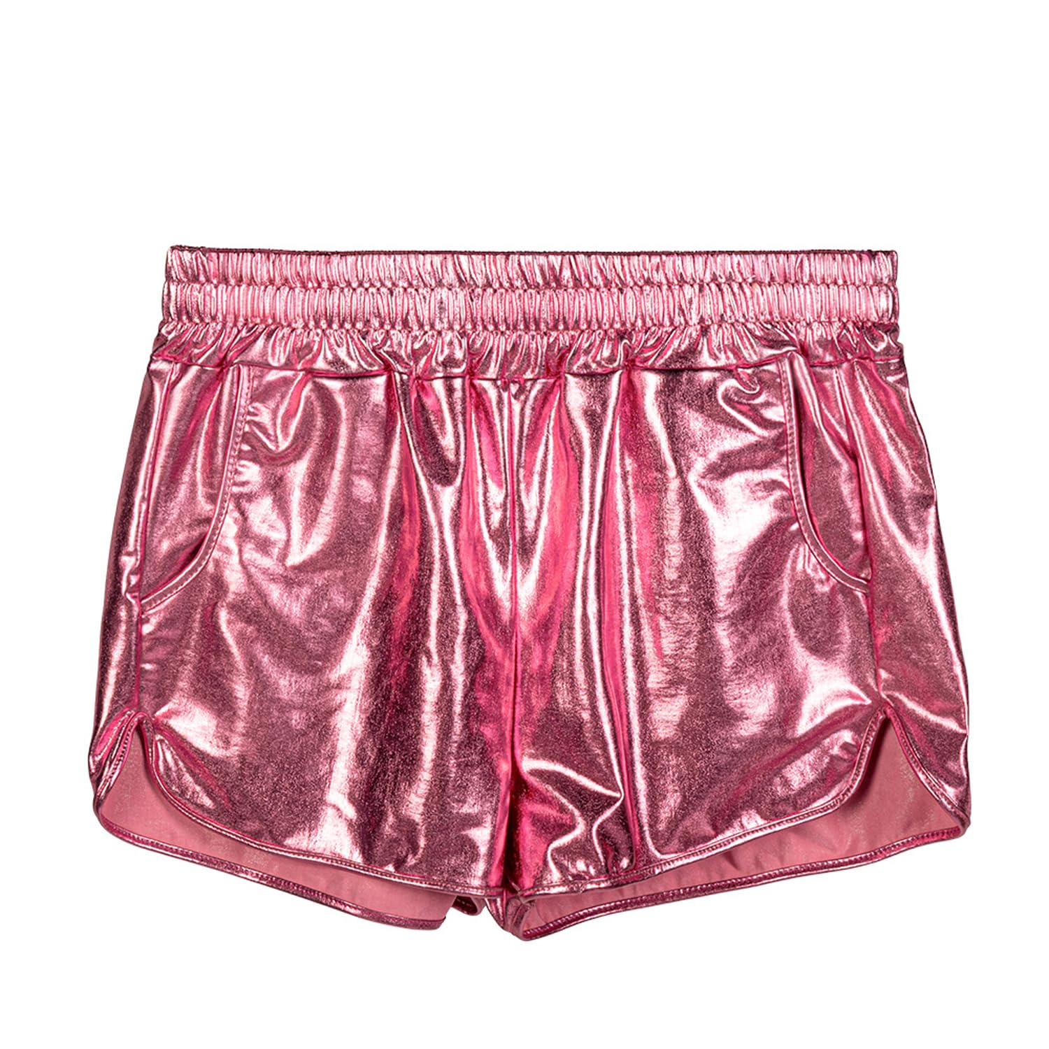 boland-hotpants-shiny-shorts-hellrosa-metallic-gr-m-mit-taschen image 3