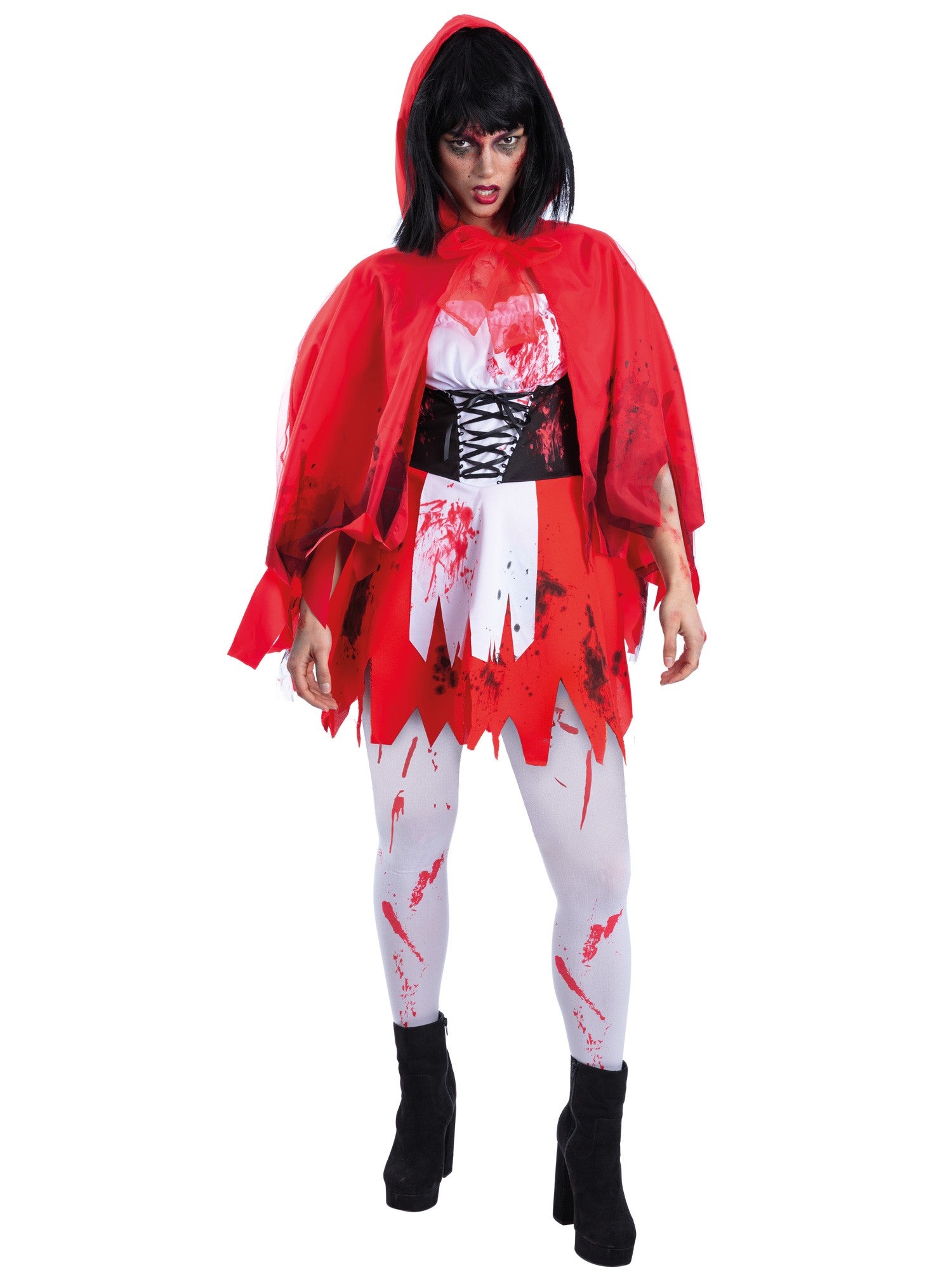 smiffys-fever-zombie-rotk-ppchen-kost-m-damen-rot-m image 1