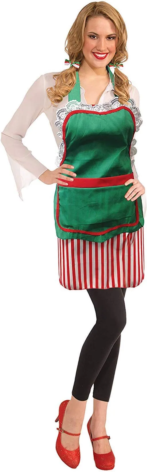 rubie-s-deluxe-santa-s-helper-sch-rzenkost-m-einheitsgr-e image 1