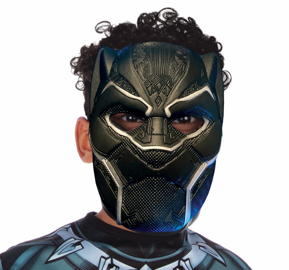rubies-black-panther-shallow-maske-plastik-schwarz image 3