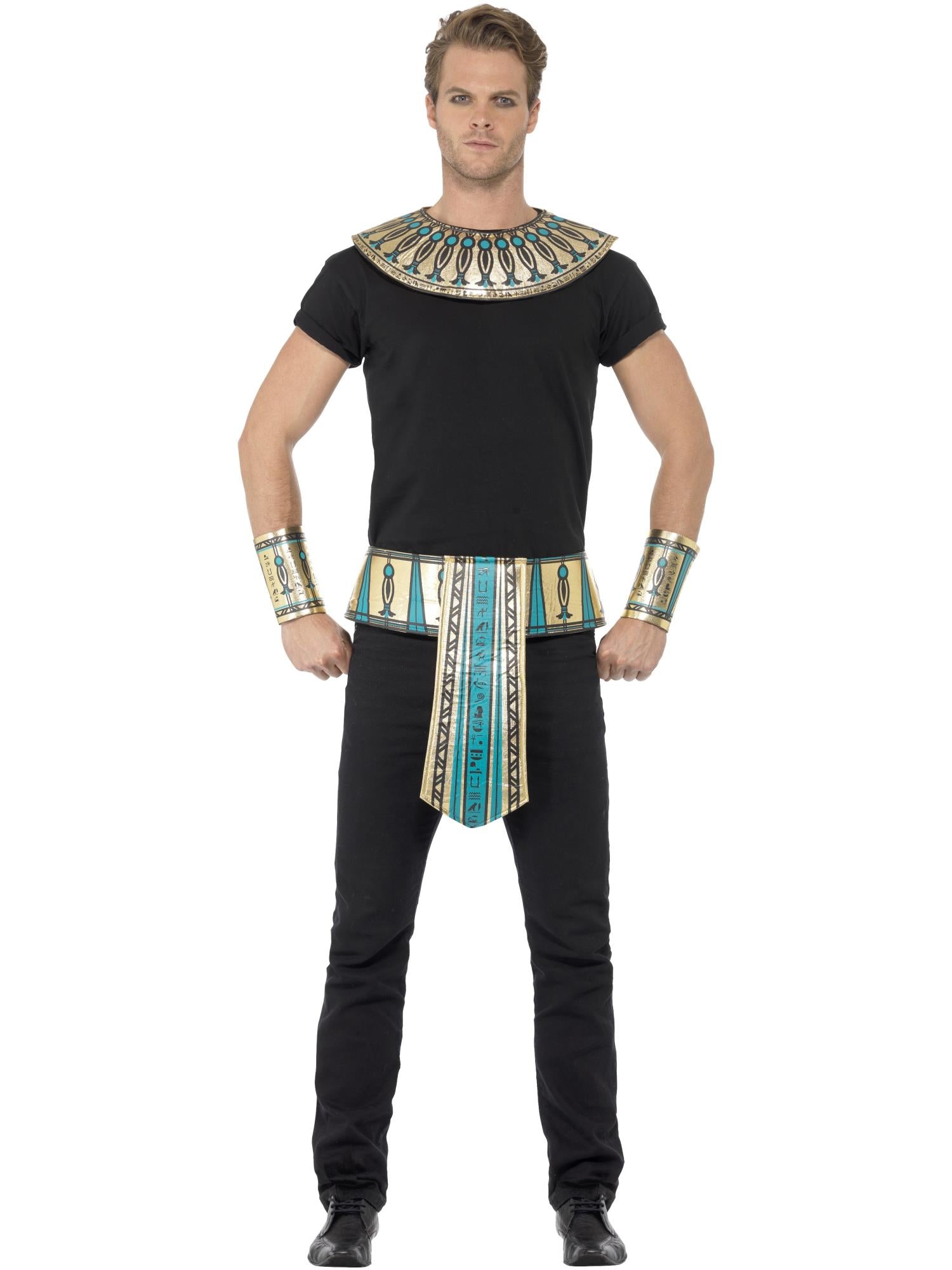 smiffys-fever-egyptian-kit-gypten-set-gold-kragen-g-rtel image 4