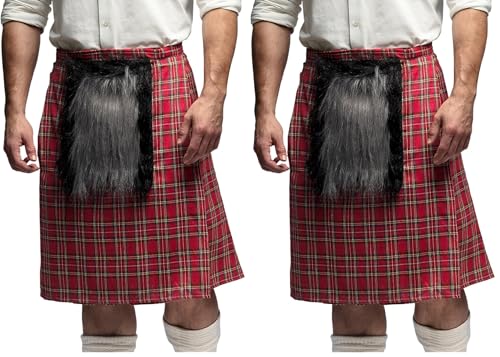 boland-schottenrock-kilt-gr-n-einheitsgr-e-erwachsene image 7