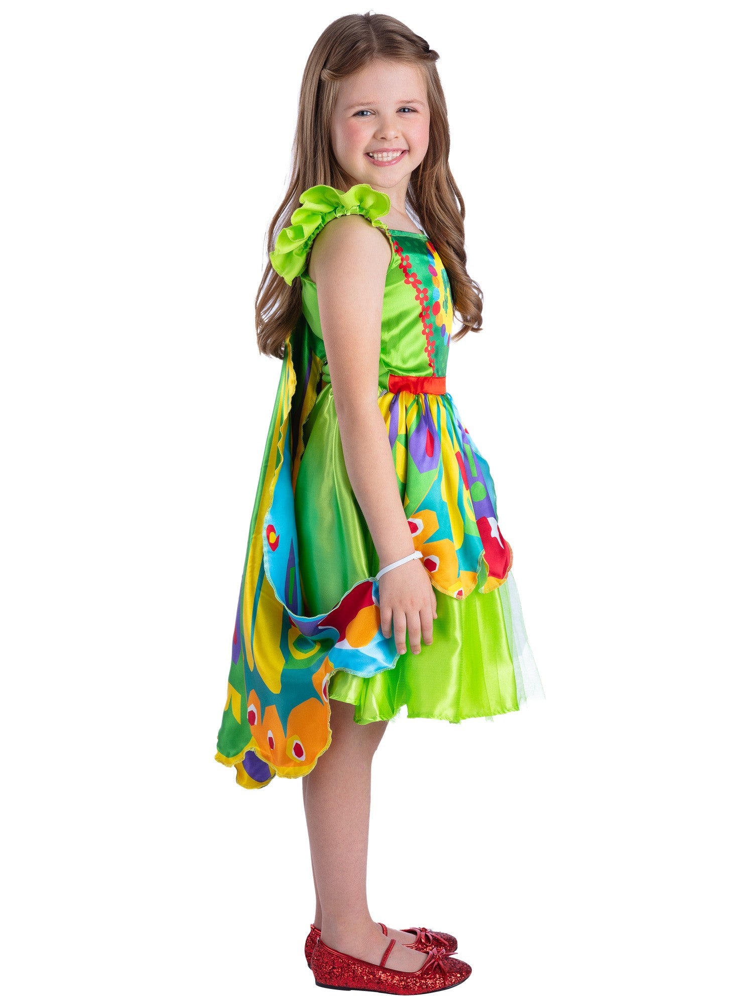smiffys-fever-raupe-nimmersatt-schmetterling-kleid-gr-n image 3