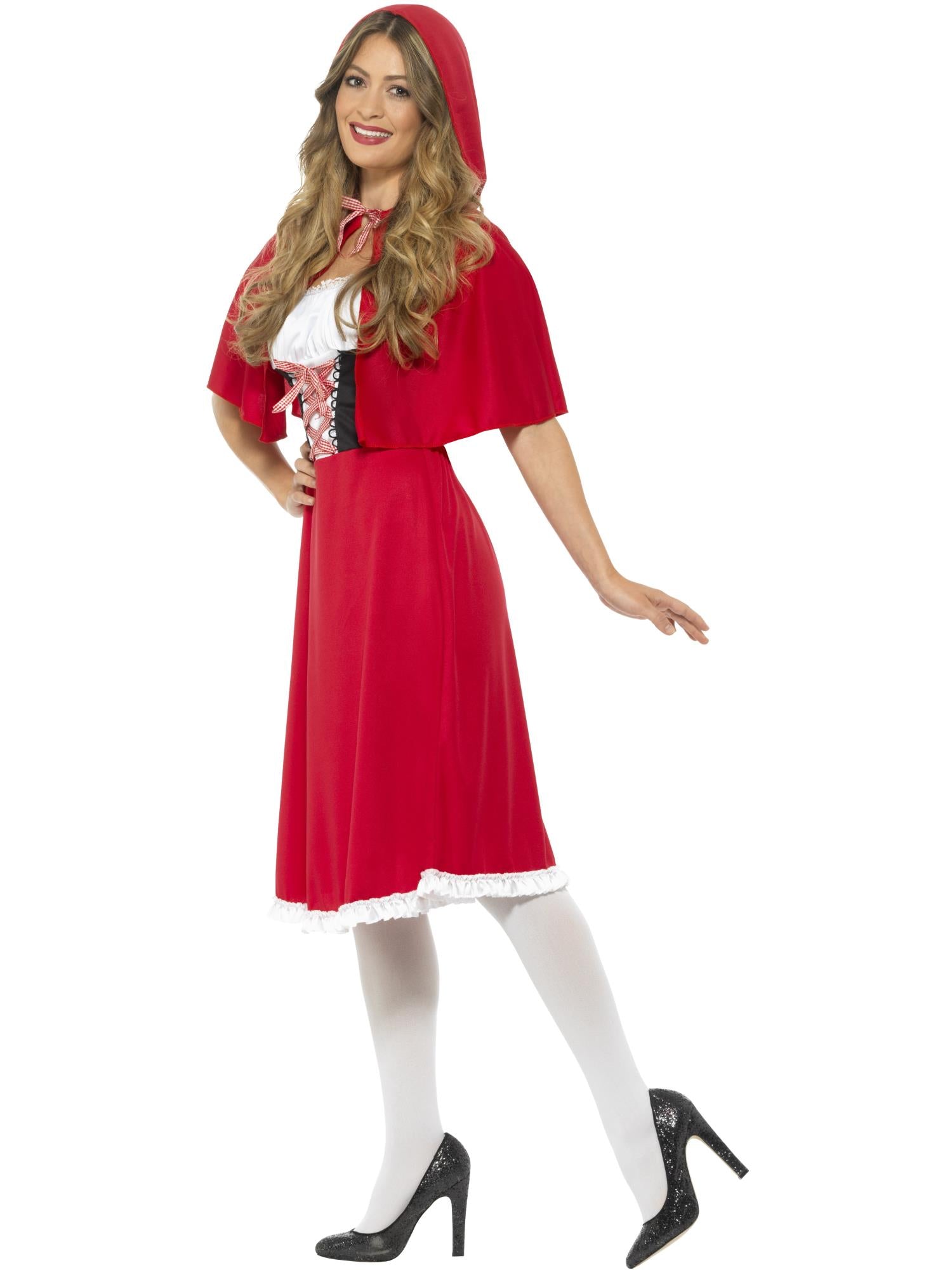 smiffys-fever-rotk-ppchen-kost-m-damen-lang-rot image 3