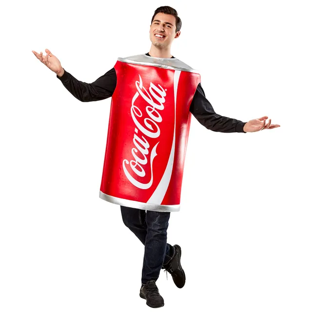 rubie-s-deluxe-coca-cola-dose-kost-m-erwachsene-einheitsgr-e image 1
